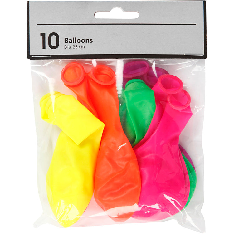 Https: www.cchobby.nl ballonnen-d-23-cm-rond-neon-kleuren-10-stuk-1-doos