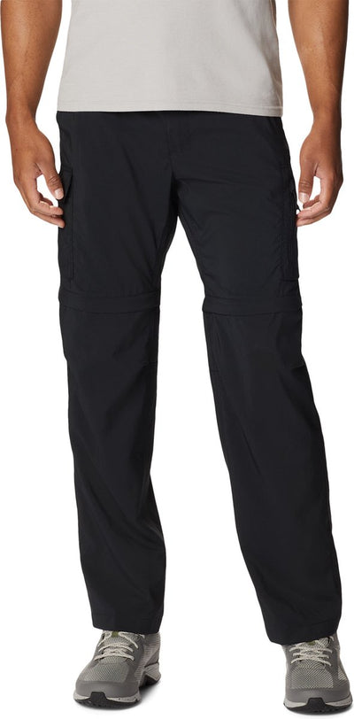 Columbia silver ridge™ utility convertible pant wandelbroek - converteerbare wandelbroek - heren - zwart - maat 32