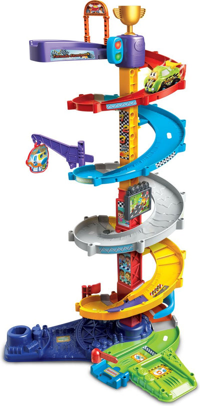 Vtech toet toet auto's tornado stuntpark - race toren autobaan - 1 tot 5 jaar