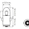Bosma lamp 6v 1.2w ba7s