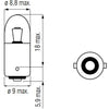 Bosma lamp 12v-5w ba9s