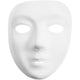 Creativ company creotime masker 17,5 x 14 cm wit kunststof