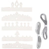 Https: www.cchobby.nl kronen-h-10-16-5-cm-l-60-cm-230-gr-wit-50-stuk-1-doos