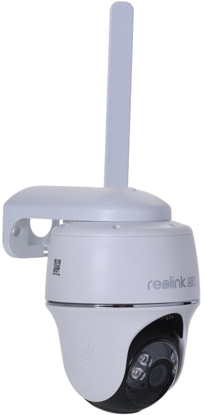 Reolink 4k 4g-lte beveiligingscamera buiten op batterij, met 32gb microsd-kaart, detectie van personen voertuigen dieren, pan en tilt