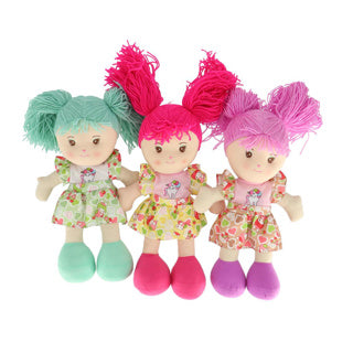 My beautiful dolls room pop stof 40 cm 3 assorti | 3 stuks