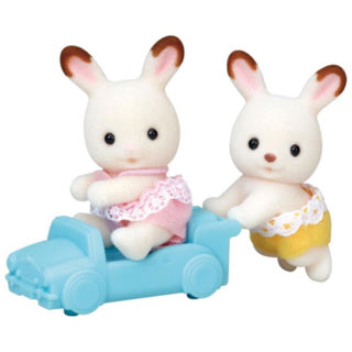 Epoch sylvanian families 5420 tweeling chocoladekonijn