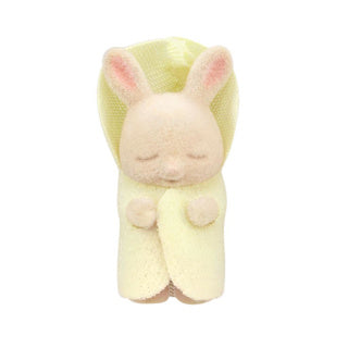 Epoch sylvanian families 5707 drieling baby creme konijn badspeelset
