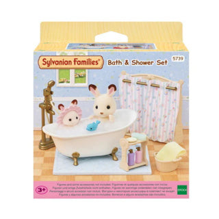 Epoch sylvanian families bad douche set