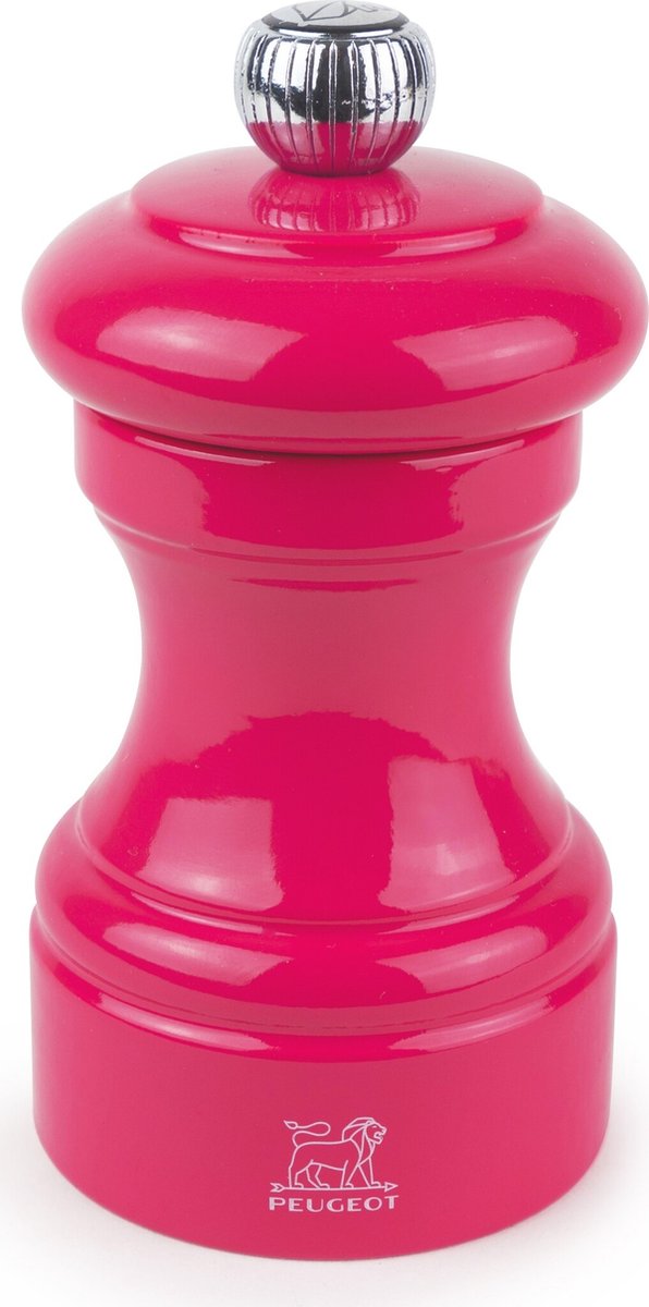Peugeot bistro pepermolen 10 cm - zuurstokroze - pefc-hout