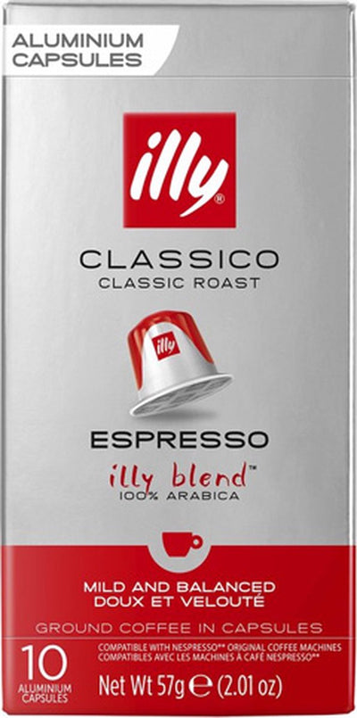 Illy espresso classico koffiecups - intensiteit 5 9 - 10 x 10 capsules