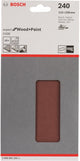 Bosch - 10-delige schuurbladset 115 x 230 mm, 240
