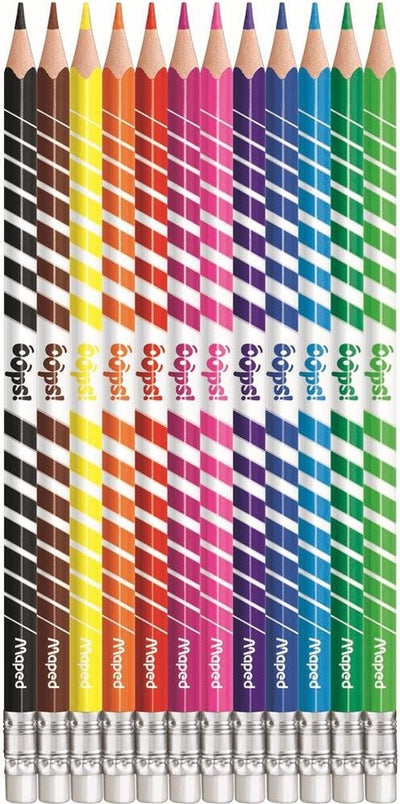 Maped office maped color'peps uitwisbare kleurpotloden 12 stuks