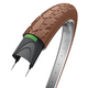 Edge buitenband performance protect 28 x 1.75 47-622 - bruin met reflectie