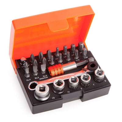 Bahco bit dopsleutelset met ratel | 2058 s26