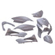 Edge plaatset 9-delig voor yamaha jog r mbk machg - mat grijs