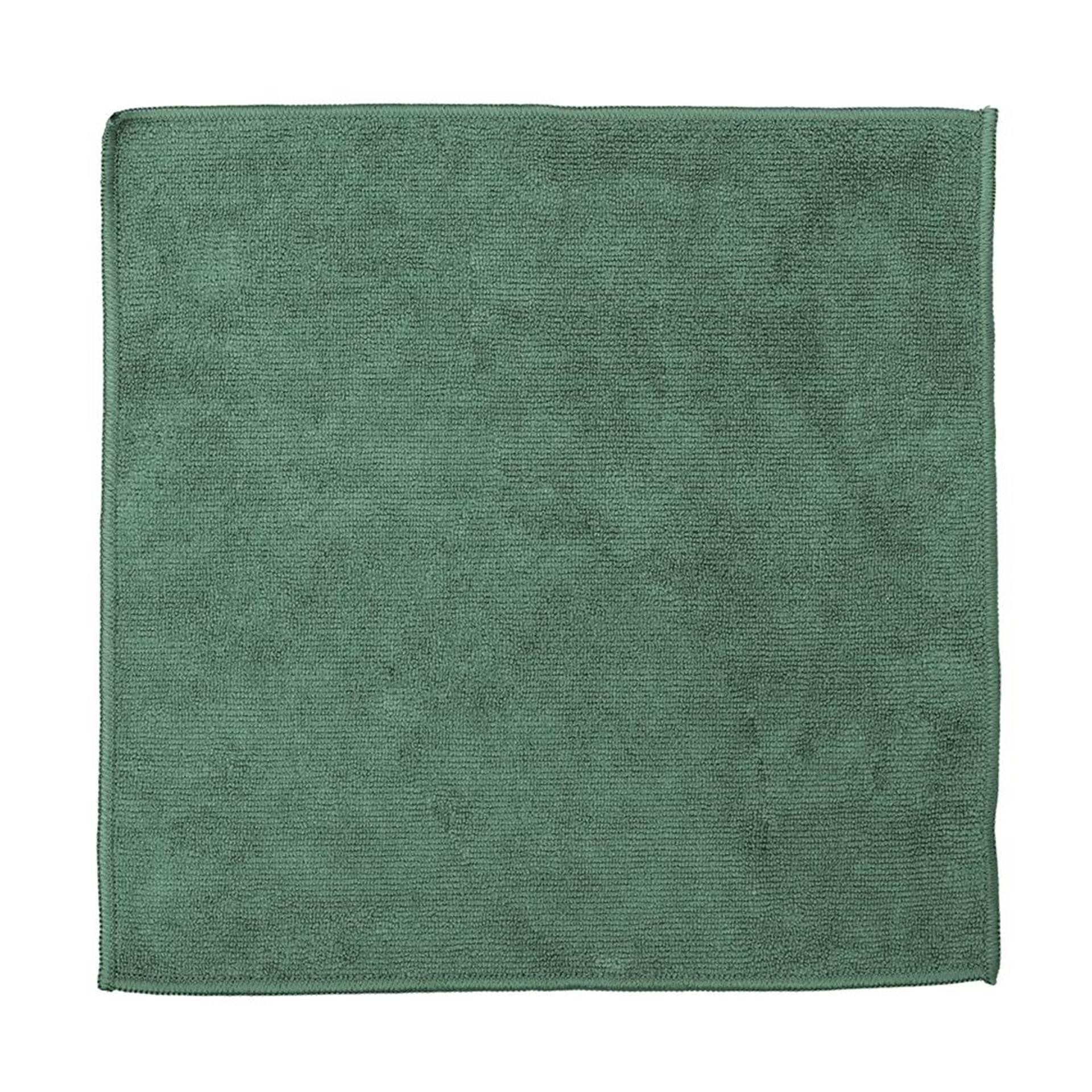 Ddddd microvezeldoek billie 30x30cm groen pak a 6 stuks