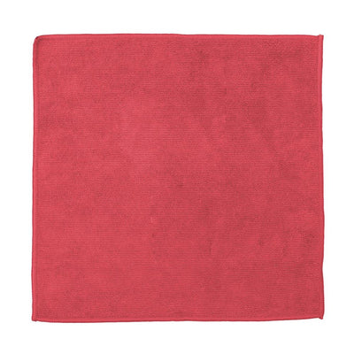 Ddddd microvezeldoek 30x30 rood 6 st.