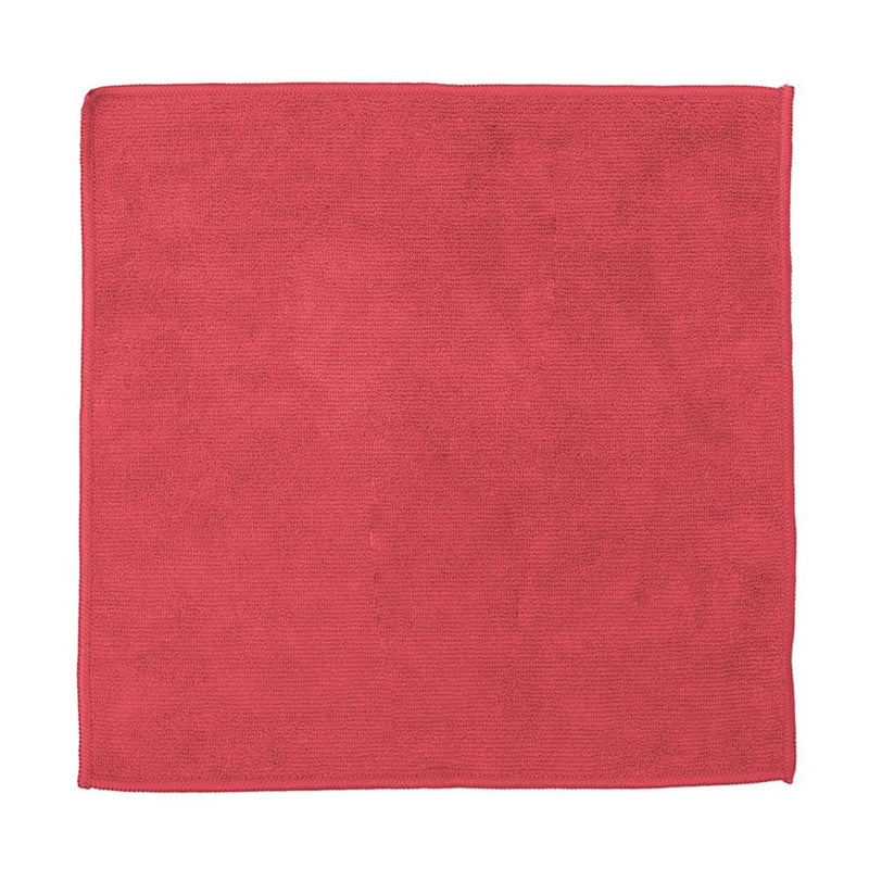 Ddddd microvezeldoek 30x30 rood 6 st.