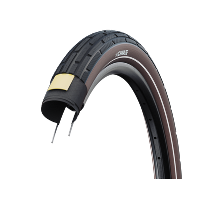 Schwalbe benelux b.v. schwalbe draadband fat frank active 50-622 +r zwart coffee
