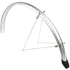 Spatbordset Eurofender Elegance 28 x 46 mm - zilver