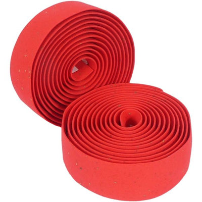 Edge stuurlint kurk - rood (2 stuks in een doos)