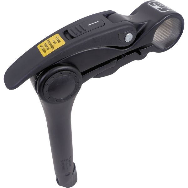 Bikkel Stuurpen verstelbaar 25.4mm 31.8ø zwart 180mm in doos