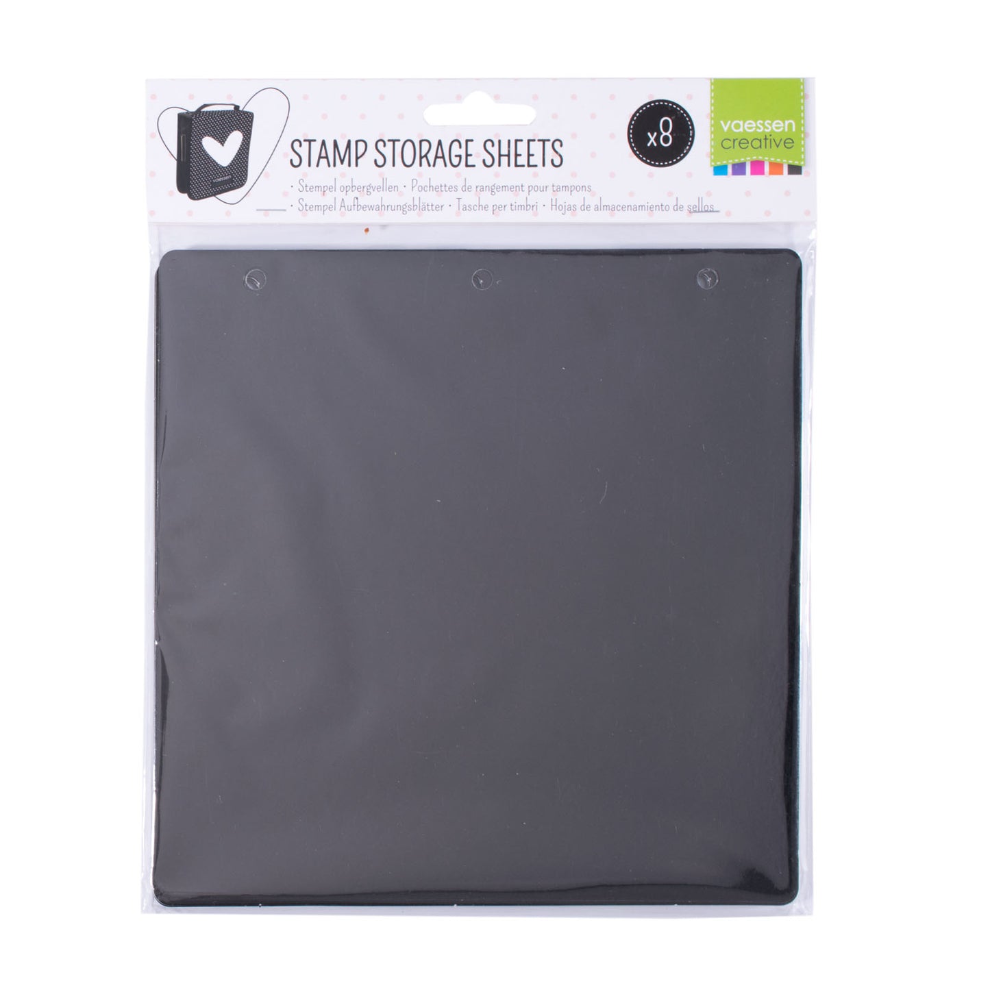 Vaessen creative • stempel opbergvellen 8st.