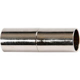 Https: www.cchobby.nl magnetische-sluiting-l-20-mm-gatgrootte-5-mm-verzilverd-2-stuk-1-doos - afbeelding 1