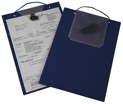 Eichner auftragstasche turbo order folder blue din a4 turbo