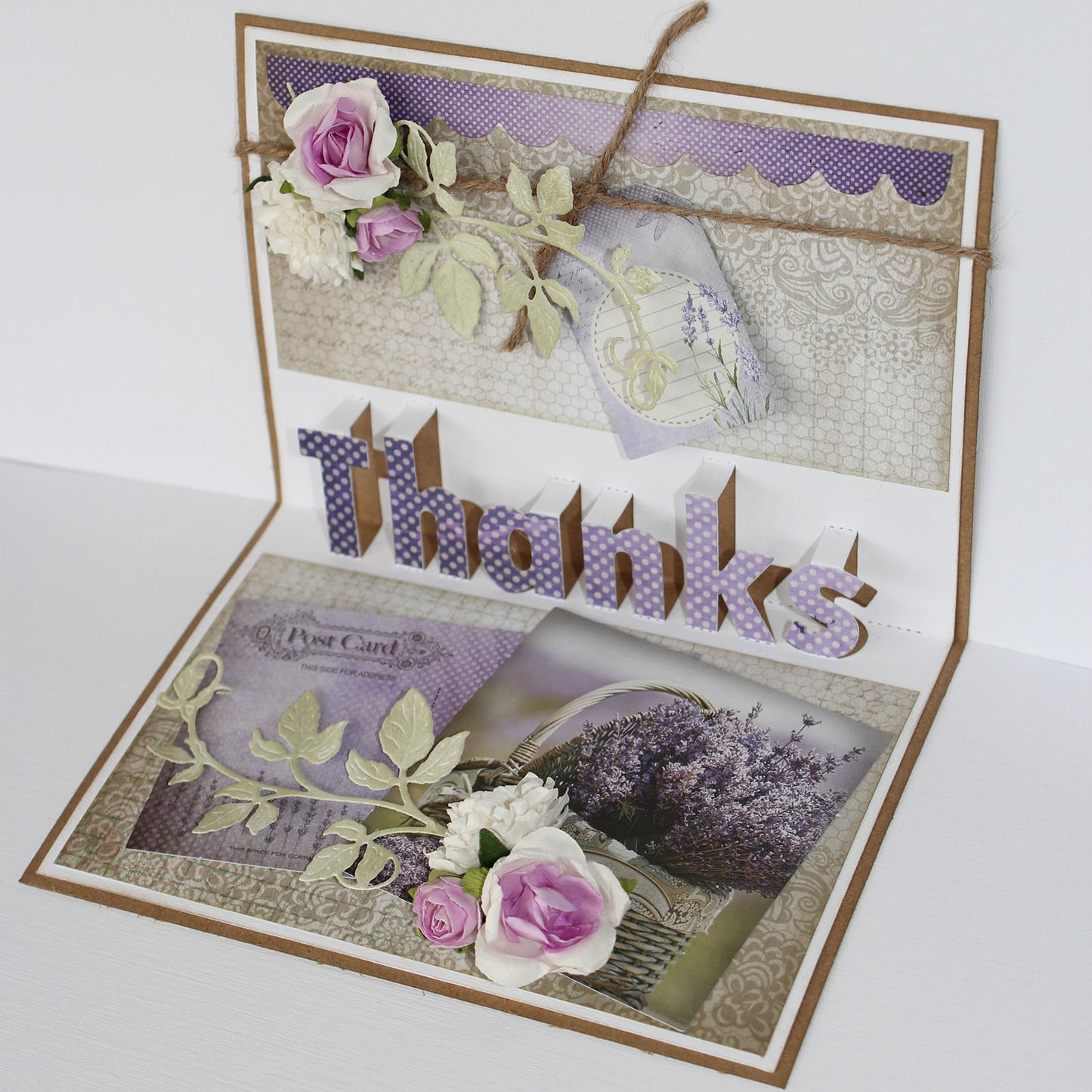 Joy!crafts • snijstencil pop up 3d thanks