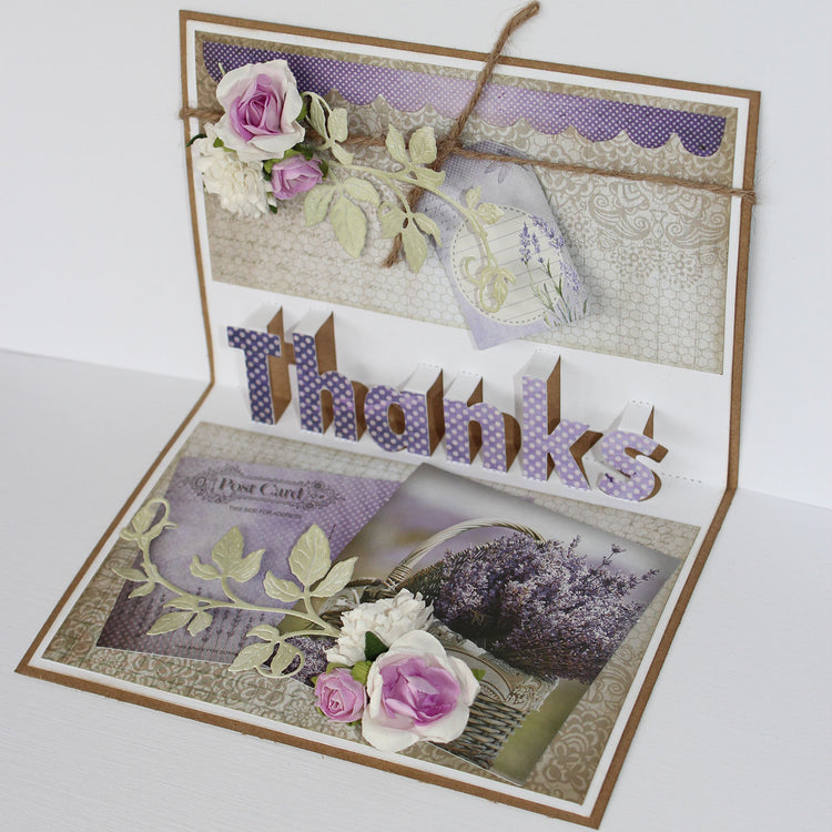 Joy!crafts • snijstencil pop up 3d thanks