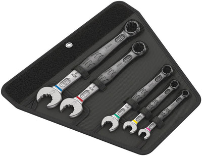 Wera 6003 joker 5 set 1 ringsteeksleutelset, 5‑delig moersleutel