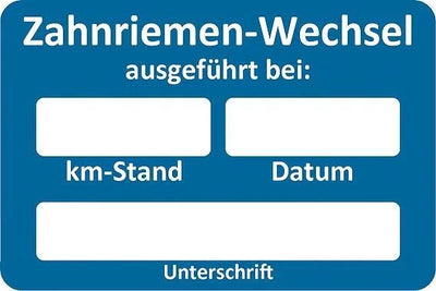 Eichner klantenservice sticker sticker timing belt customer service sticker