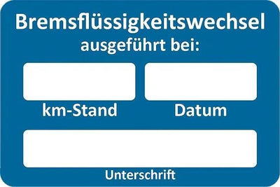 Eichner klantenservice sticker sticker brake fl. customer service sticker