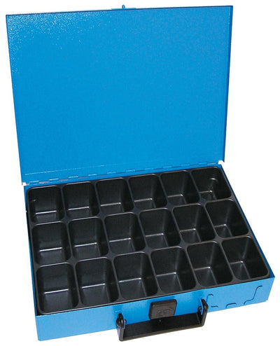 Dresselhaus sortimentkasten sort.box,complete w.inser 18-fold,uncovered