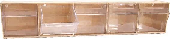 Dresselhaus wandlijst wall rack 5-fach
