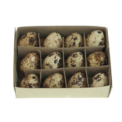 Anna's collection kwartelei 3cm set van 12 stuks in vensterdoos