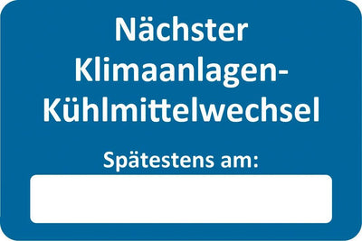 Eichner kundendienstaufkleber stickers cooling agents