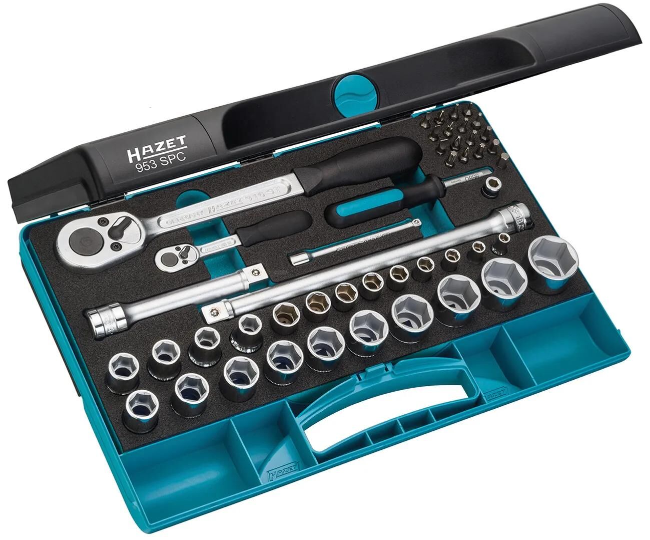 Hazet steckschlüsselsatz socket wrench set 47tlg.
