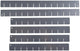 Sw stahl schuiflade verdeler 07013l drawer divider, 6 pcs. factory trolley 07050l
