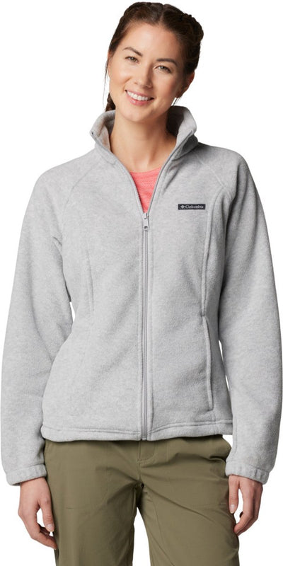Columbia benton springs - fleece vest dames - extra zacht en warm - grijs - maat m