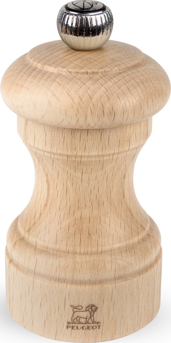 Peugeot bistro pepermolen 10 cm - naturel - beukenhout