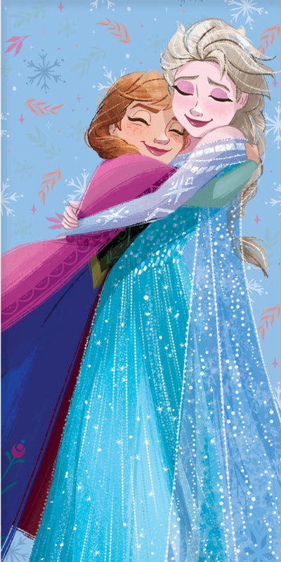 Disney frozen frozen strandlaken hug 70 x 140 cm