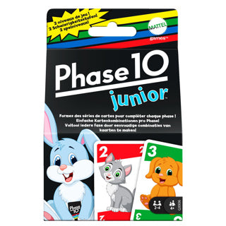 Spel phase 10 junior - kaartspel | 2 stuks