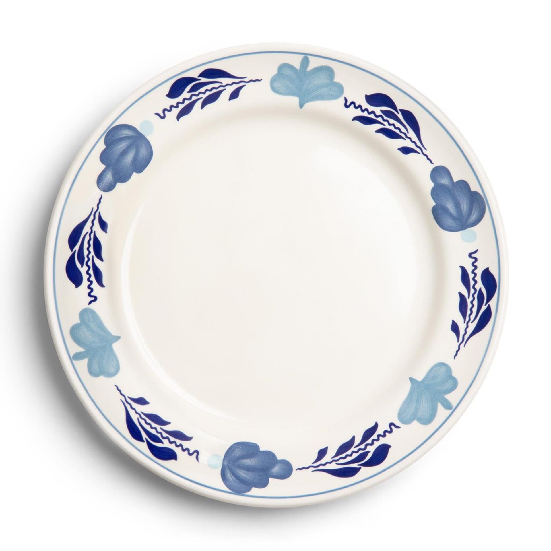 Boerenbont boerenblauw ontbijtbord ø21cm decor doos a 6 stuks