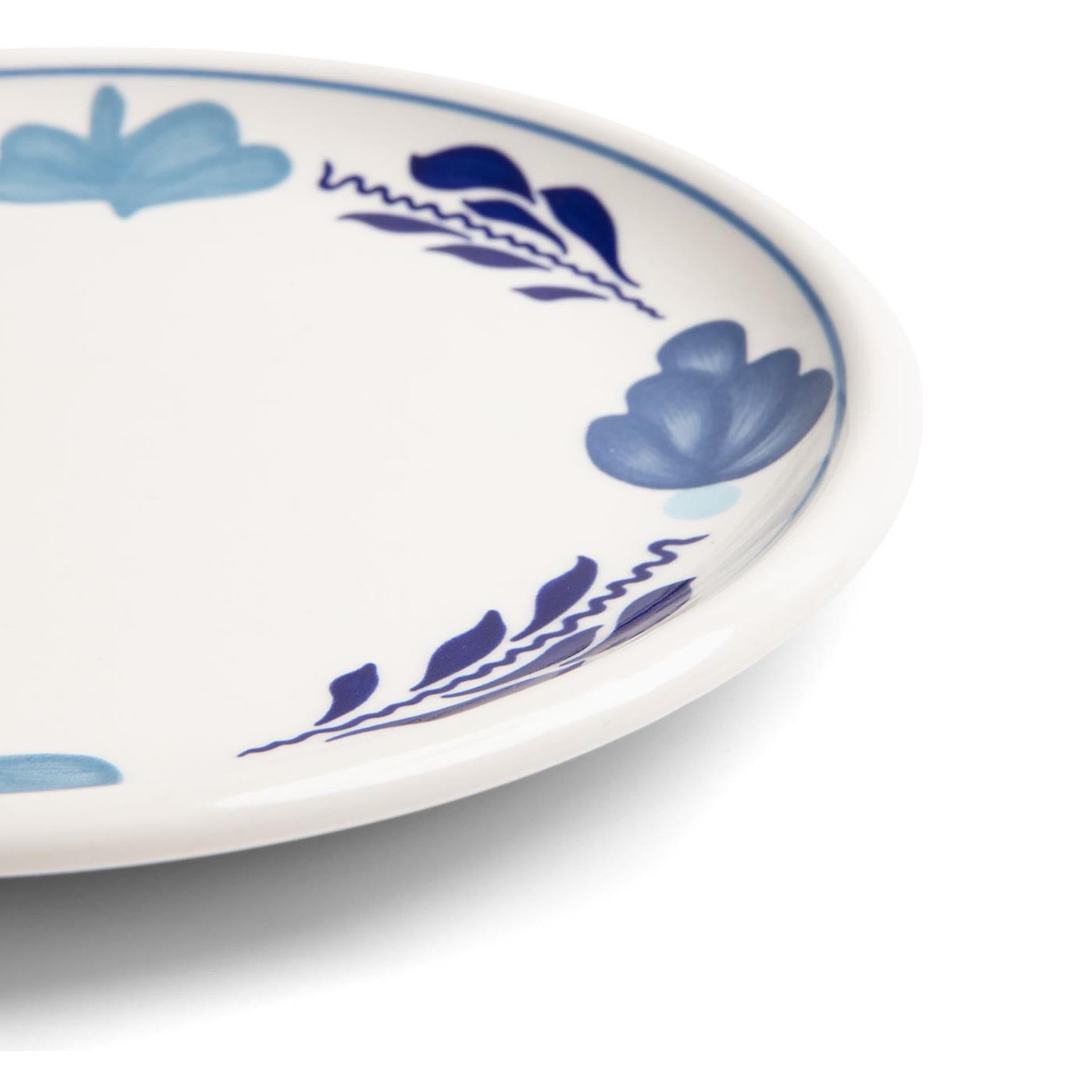 Boerenbont boerenblauw gebaksbord ø16cm decor 6st