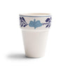 Boerenbont boerenblauw melkbeker 0,25l decor 6st