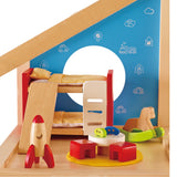 Hape kinderkamer poppenhuis meubels - 14-delig speelset voor kinderen vanaf 3 jaar - afbeelding 2
