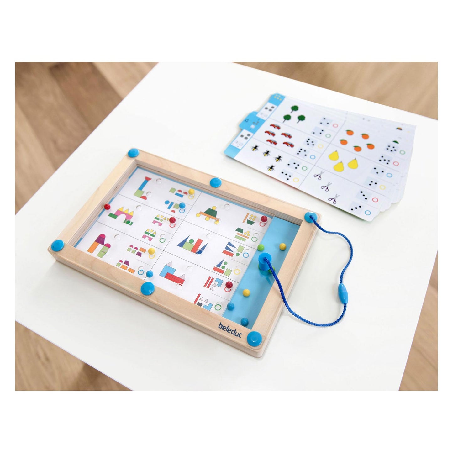 Beleduc logiplay houten magneetspel