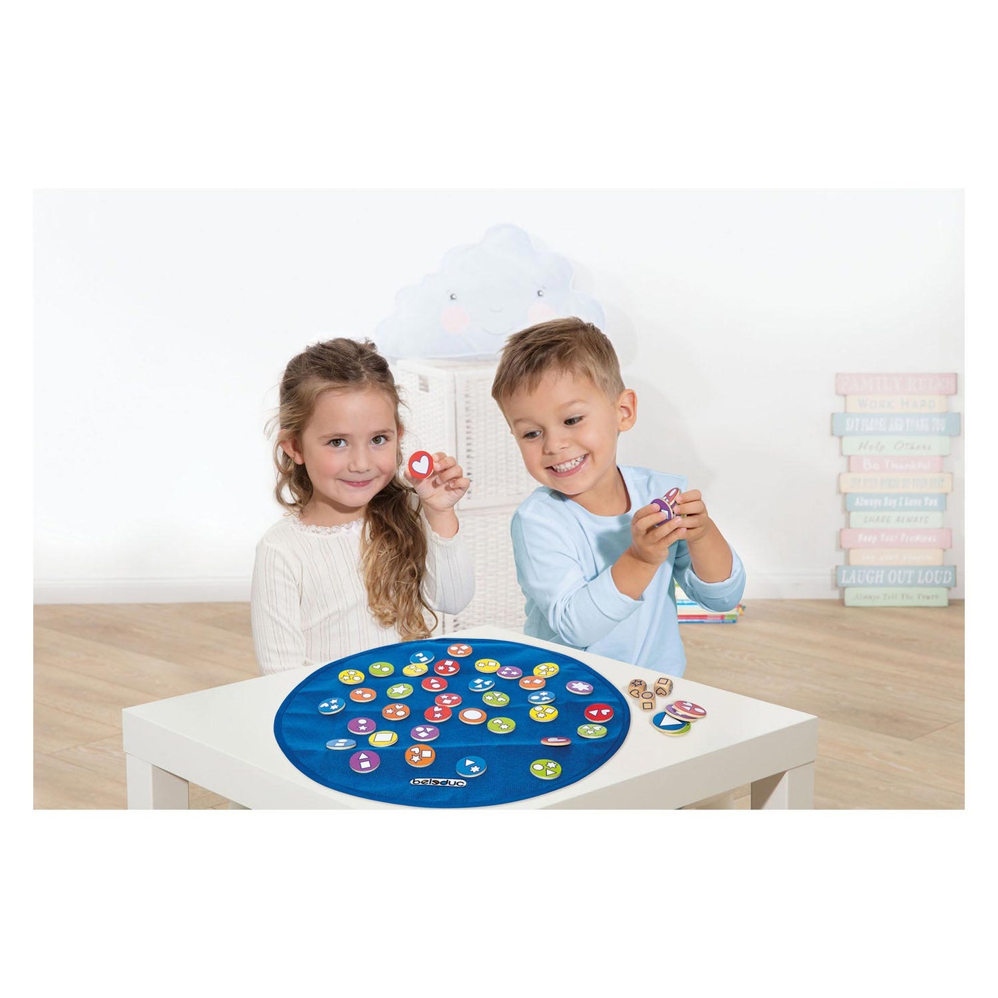 Beleduc shapy vormen en combinatie kinderspel